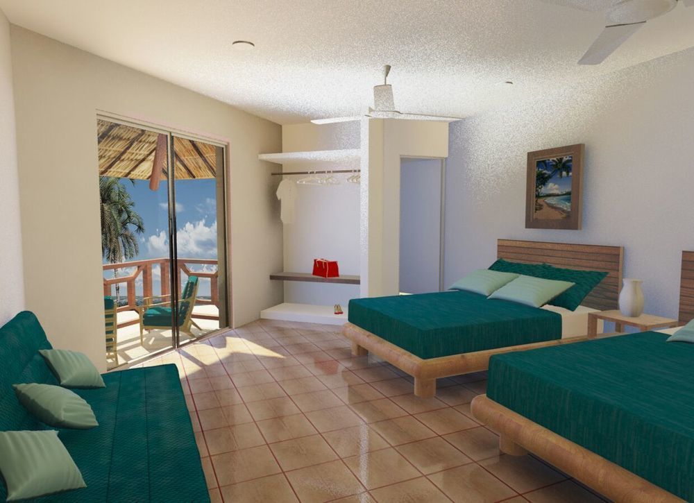 Hotel Beke Mahahual Dış mekan fotoğraf