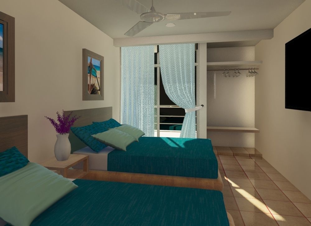Hotel Beke Mahahual Dış mekan fotoğraf