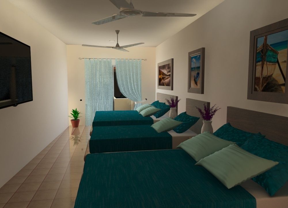 Hotel Beke Mahahual Dış mekan fotoğraf